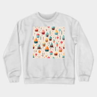 Happy Birthday Party Celebration Pattern 3 Crewneck Sweatshirt